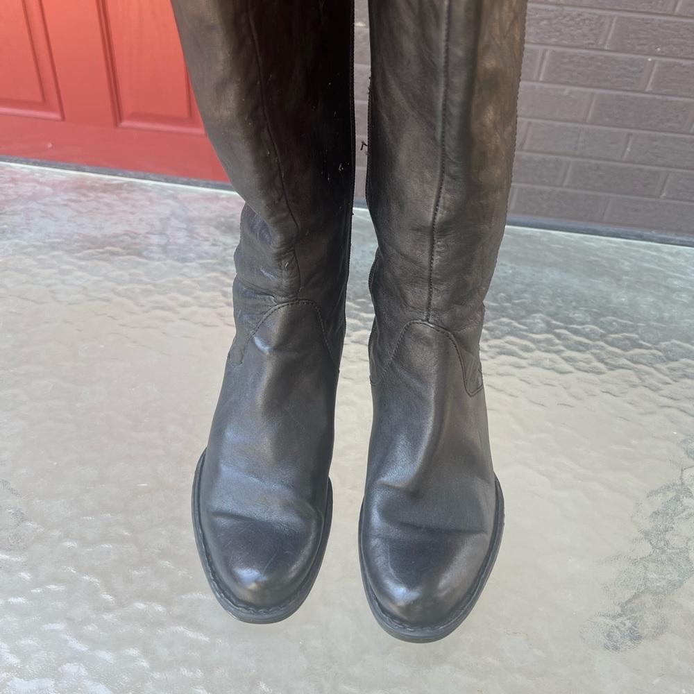 Born Black Ankle Boots